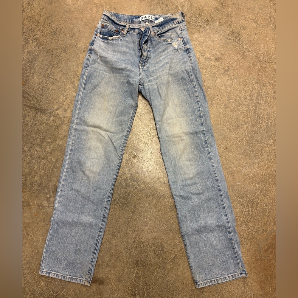 Straight leg Light Blue Jeans